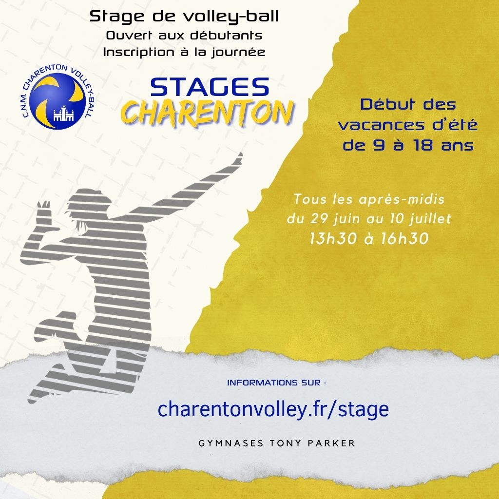 Stages début d'été 2026